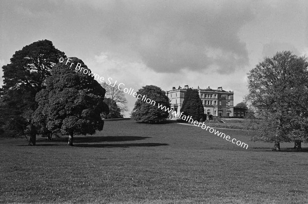 ROCKINGHAM HOUSE   FROM SOUTH WEST